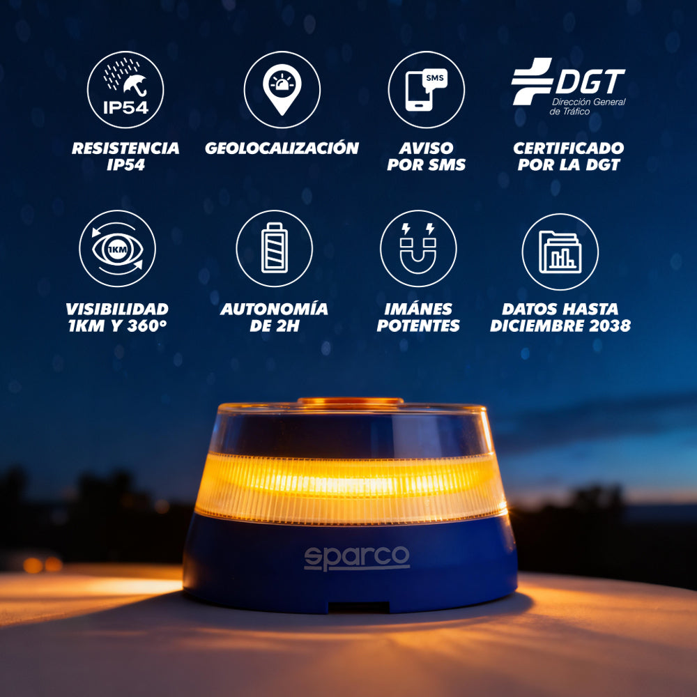 Baliza V16 Sparco homologada