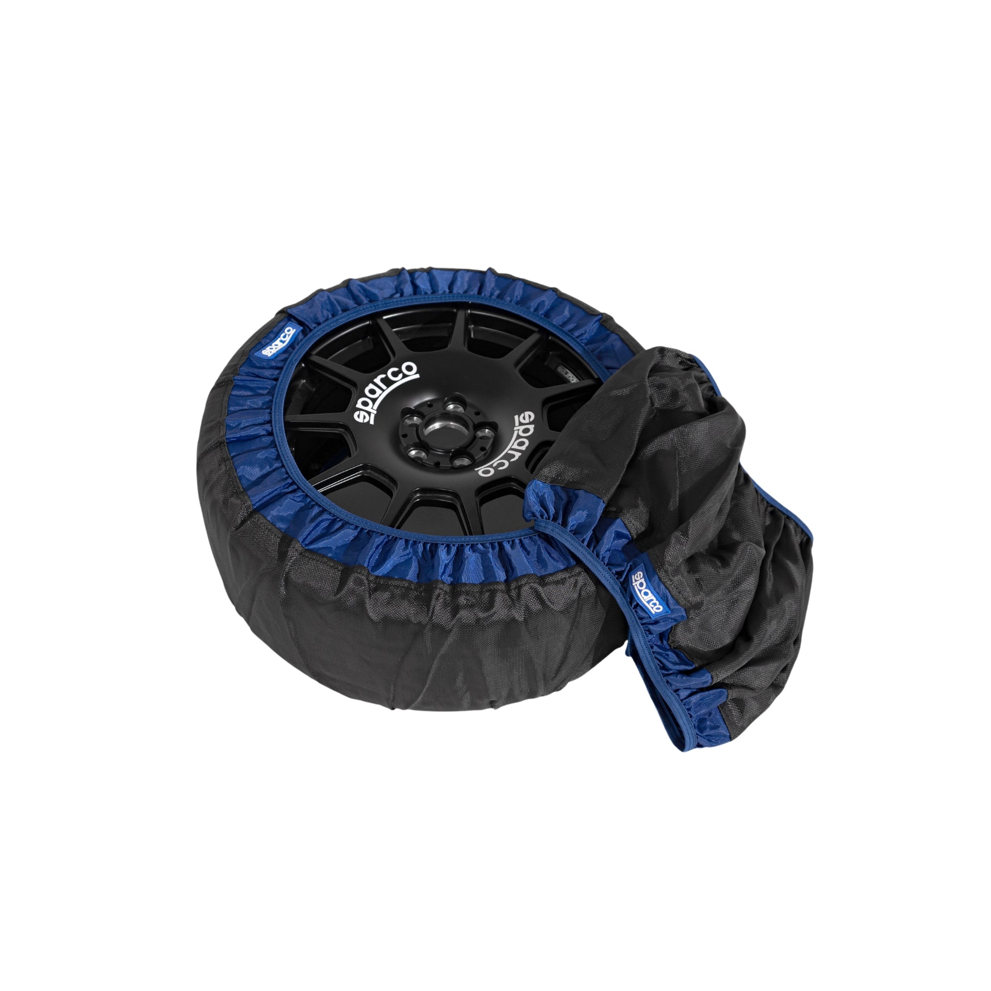 Cadenas De Nieve Textiles Sparco SnowShield PLUS - Juego De 2, Homologadas, Fáciles De Montar Y Reutilizables