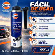 Gulf Limpiador Filtro de Partículas Diésel DPF 300 ml